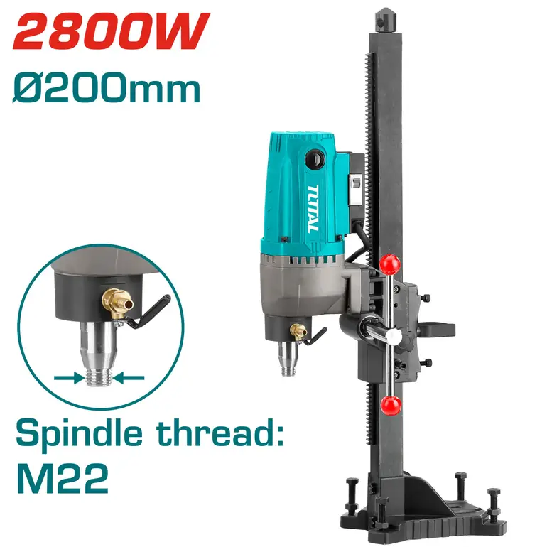 دريل كور ماشين 2800W 200mm    TDDM28001 توتال 