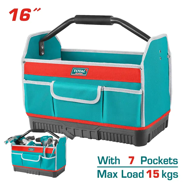 حقيبة عدة 16"  7جيب   THT36L03 توتال 