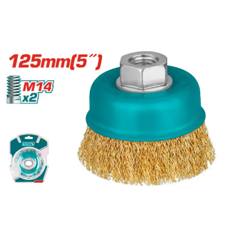 فرشة كوب 5"  سلك اصفر   TAC31051 توتال 