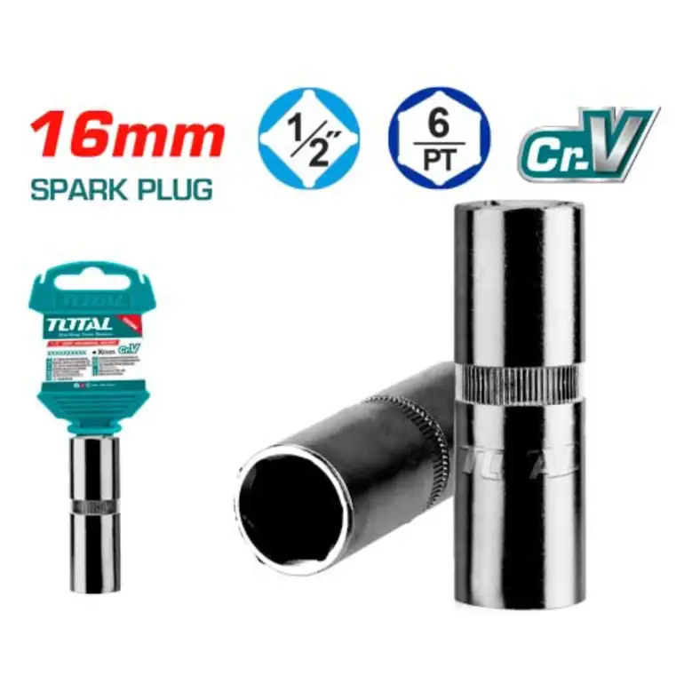 حبة بواجي كروم طويل 16mm 1/2"    THSPS12166 توتال 
