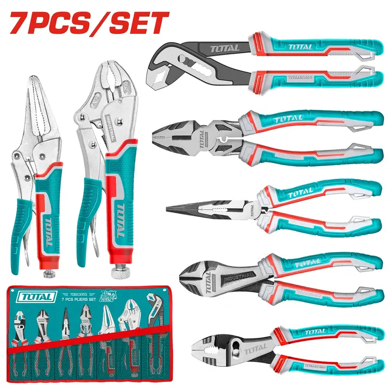 طقم زرادية شنطة قماش  7PCS/SET    TOS23055 توتال 