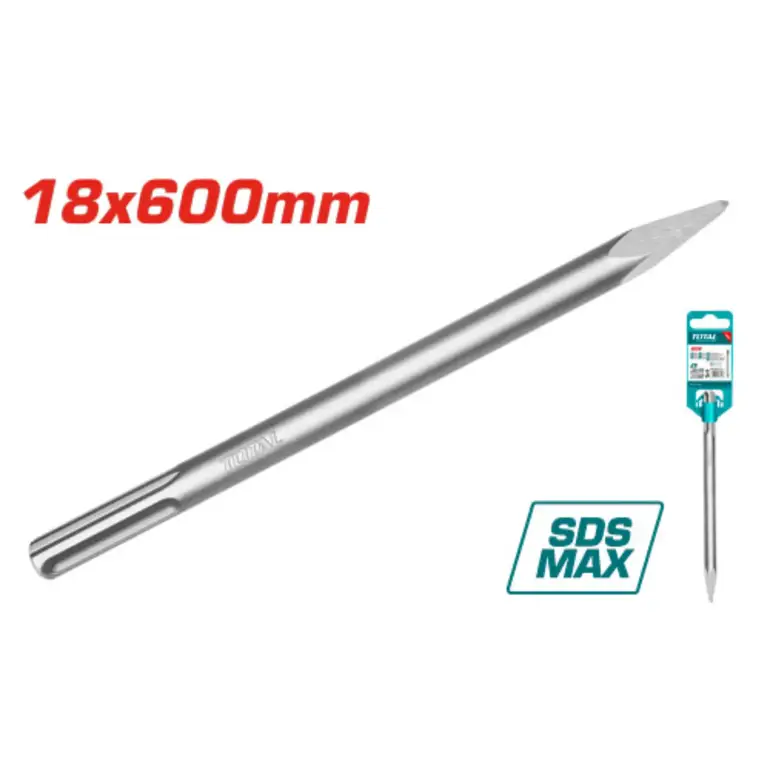ازميل تكسير 18X600mm SDSPMAX شوكة   TAC1521183 توتال 