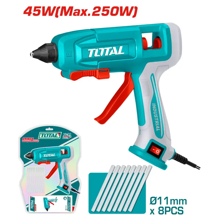 مسدس سيليكون حراري 45W     TT401116-8 توتال 