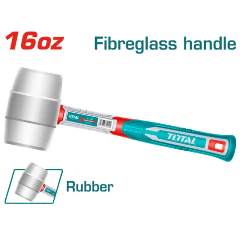 شاكوش ربر ابيض 16oz     THRUH6916 توتال 