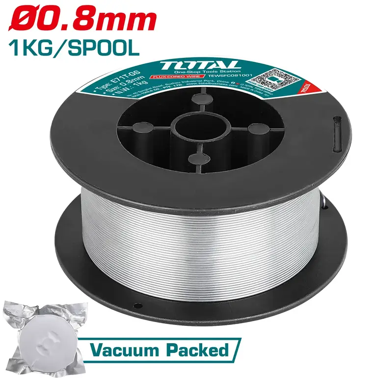بكرة سلك لحام 0.8mm 1kg    TEWSFC081001 توتال 