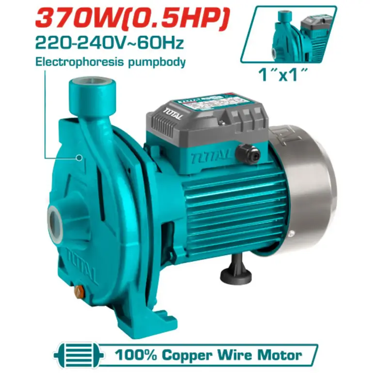 دينمو ماء 370W 0.5HP    TWP23706-5 توتال 