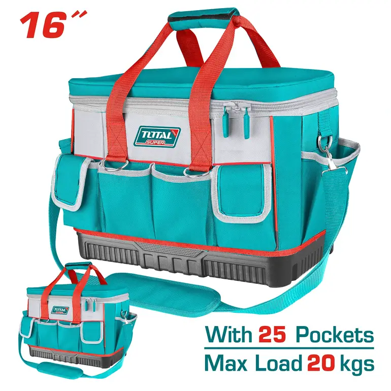 حقيبة عدة 16"  25جيب   THT561625 توتال 