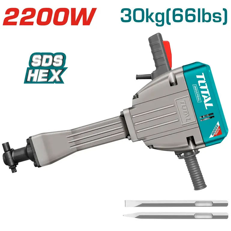 همر تكسير 2200W 30Kg    TH220502 توتال 
