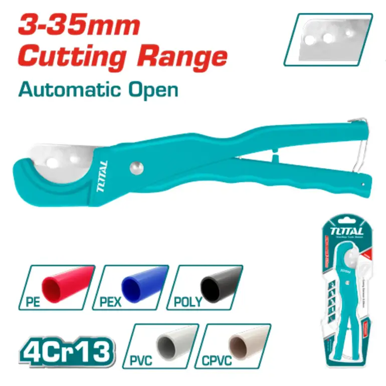 مقص مواسير بلاستيك 3.35mm     THT53351 توتال 