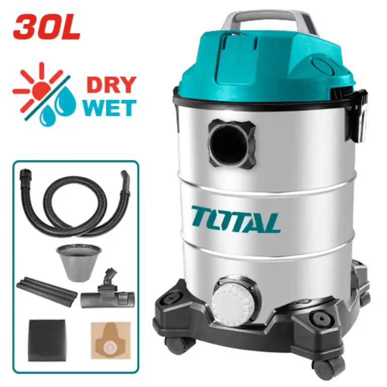 مكنسة سطل كهربائية 1300W 30L    TVC13301 توتال 
