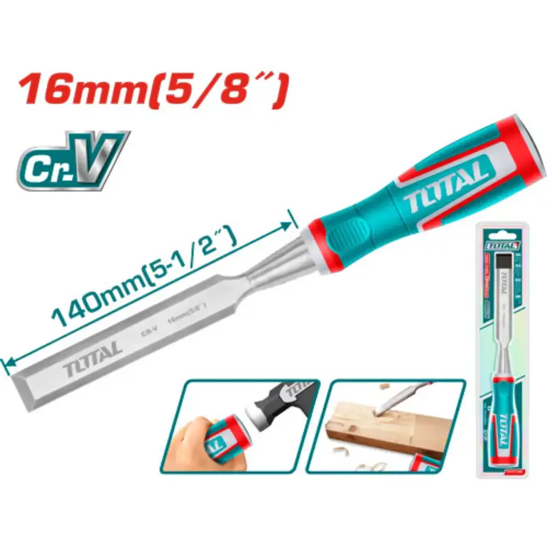 ازميل خشب 16mm     THT41166 توتال 