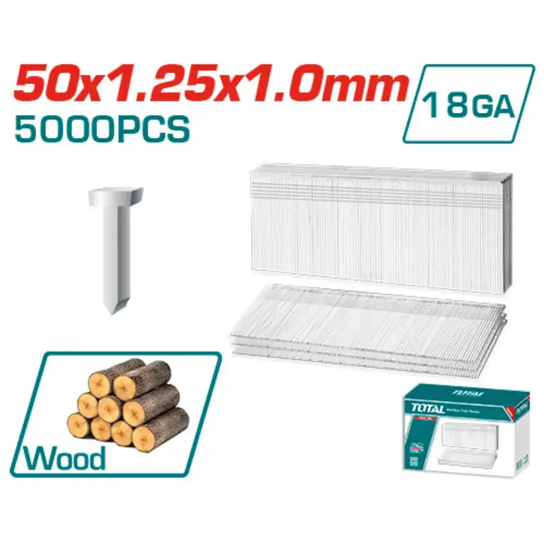 مسامير دباسة FA50 5000PCS خشب   TAC918501 توتال 