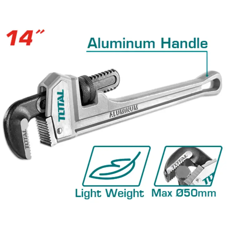 مفتاح ابو جلمبو المنيوم 14"     THTAL17146 توتال 