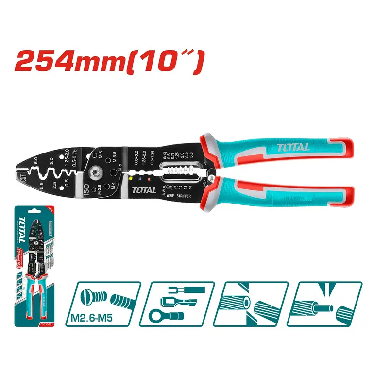 قشارة اسلاك 10"     THT15101 توتال 