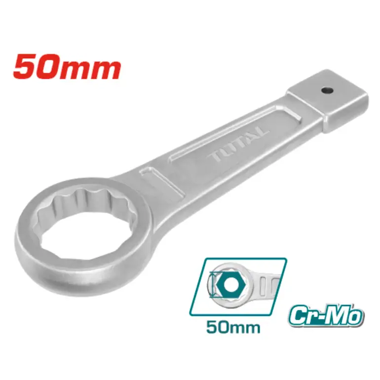 مفتاح مختوم طرف واحد 50mm     THT104050 توتال 