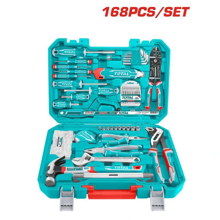 شنطة عدة بلاستيك  168PCS/SET    THKTHP21686 توتال 
