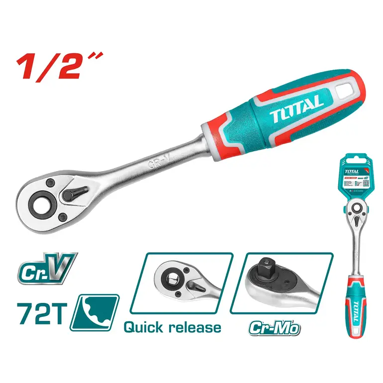يد اتوماتيك يد ربر 1/2"     THT106126 توتال 