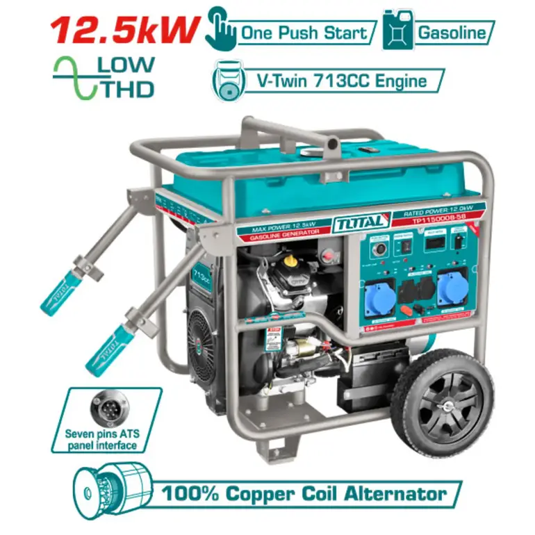 مولد كهرباء بنزين 12.5KW     TP1150008-58 توتال 