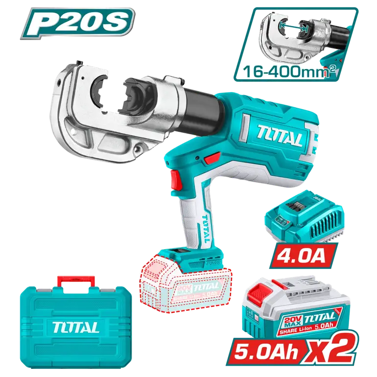 مكبس هيدروليك بطارية 20V 42mm    TCTLI2005 توتال 
