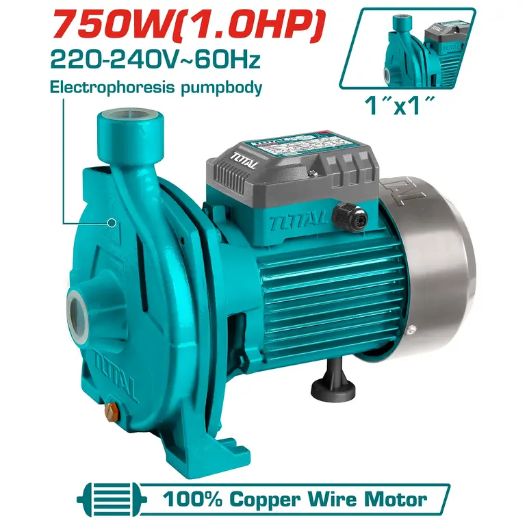 دينمو ماء 750W 1.0HP    TWP27506-5 توتال 