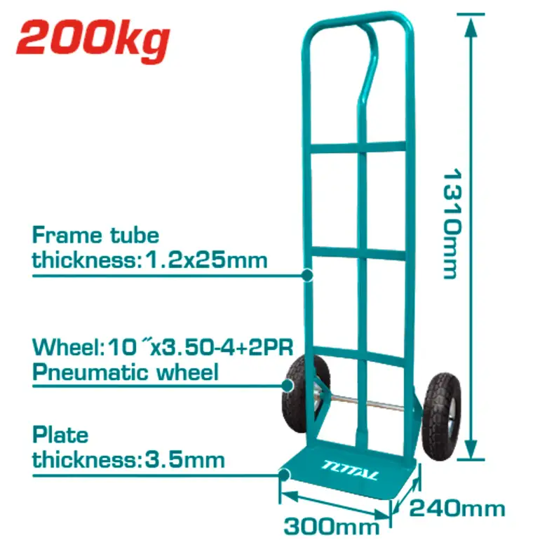 عربية تحميل 200Kg  2كفرات   THTHT20141 توتال 