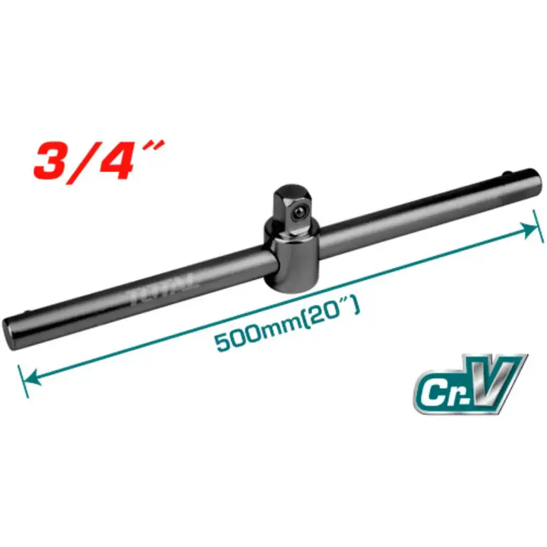 يد سحاب  500mm 3/4"    THTSTB34201 توتال 