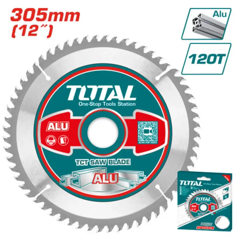 دسك قص المنيوم 12"  120سن   TAC2339212 توتال 