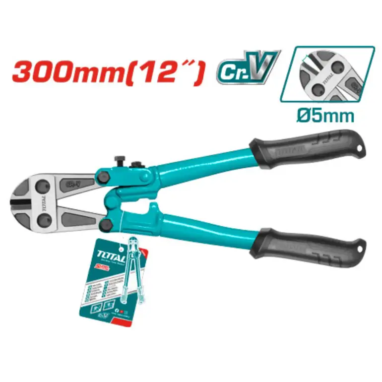 مقص مسمار يد بلاستك 12"     THT123126 توتال 