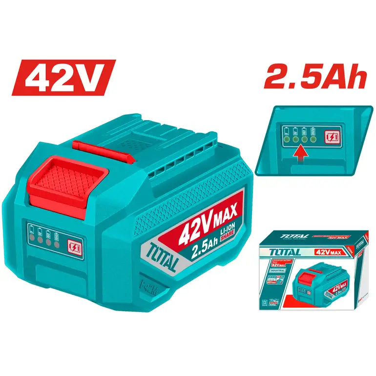بطارية ليثيوم 42V 2.5Ah    TFBLI42251 توتال 