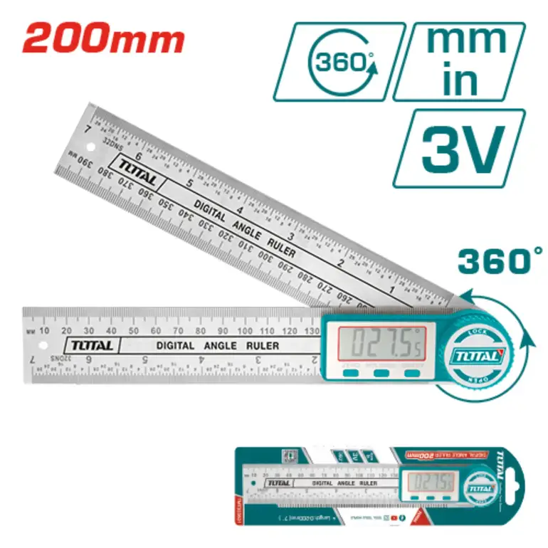 زاوية علام ديجيتال 200mm     TMT333601 توتال 