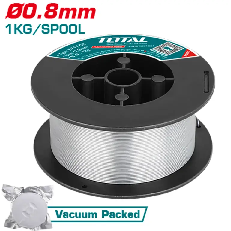 بكرة سلك لحام 0.8mm 1kg    TEWSFC081001 توتال 