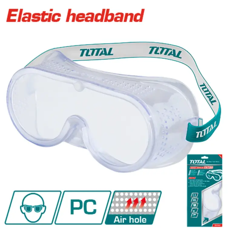 نظارة حماية شفاف ربر      TSP302 توتال 