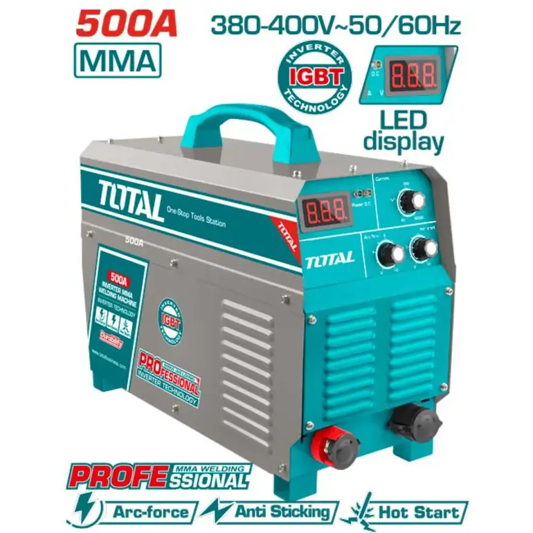 ماكينة لحام انفرتر 500A MMA    TW25005 توتال 