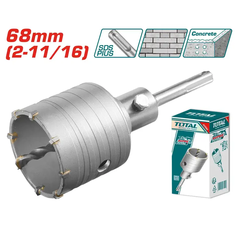 هولسو خرسانة 68mm     TAC430681 توتال 
