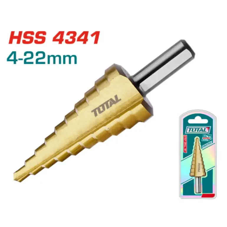 ريشة ثقب هرمية 4-22mm     TAC7542201 توتال 