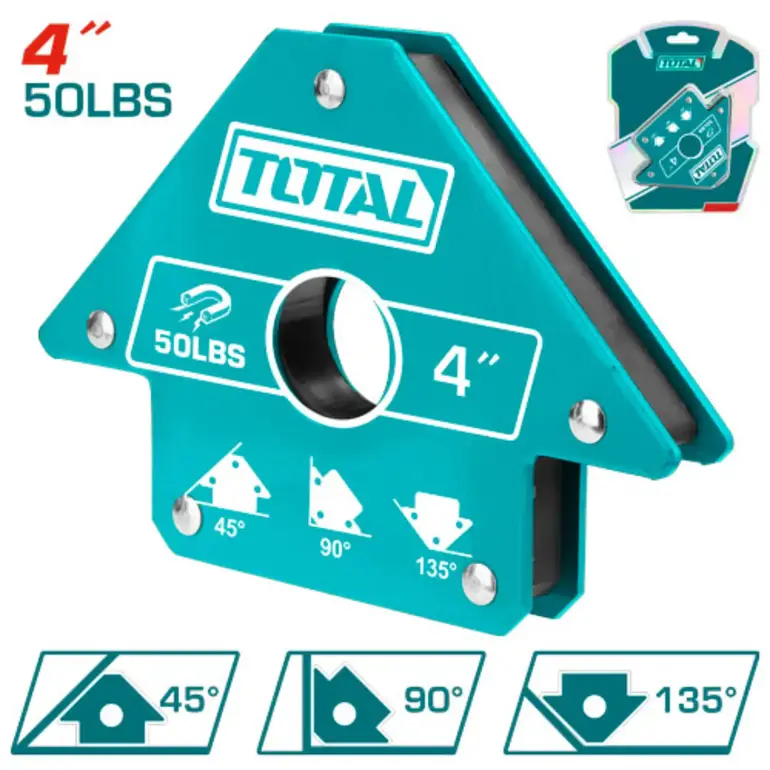 زاوية لحام مغناطيسية 4"     TAMWH50042 توتال 