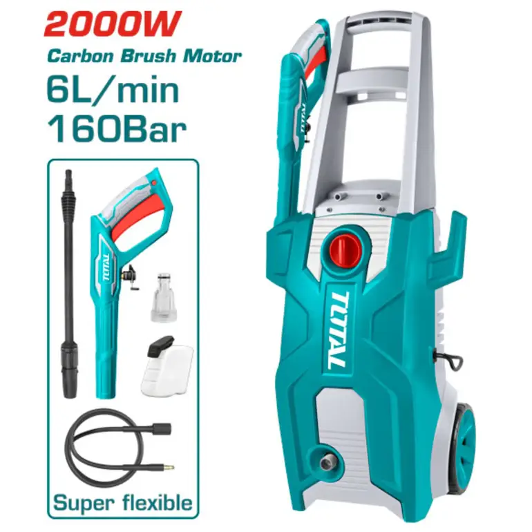 ماكينة غسيل 2000W 160BAR    TGT11376 توتال 