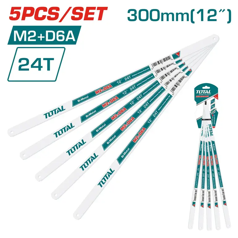 طقم غيار منشار حديد 12" 5PCS/SET    THTKT58245 توتال 