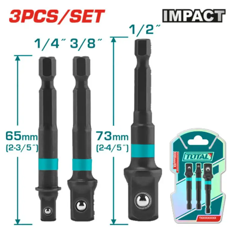 طقم حبة راس دريل   2PCS/SET    TAC273651 توتال 