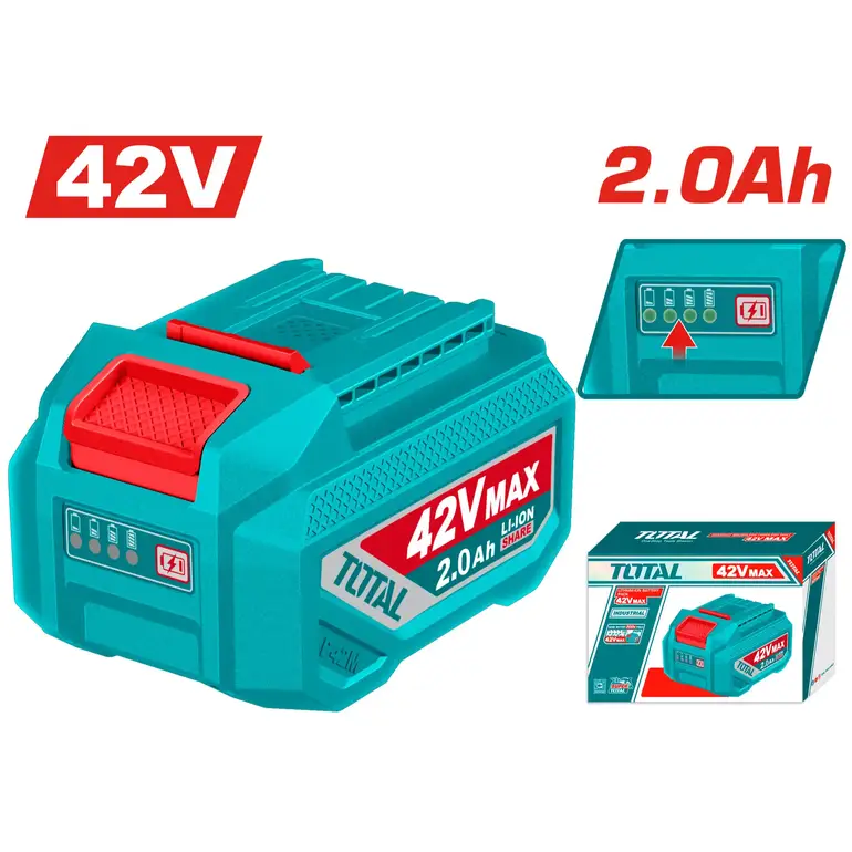 بطارية ليثيوم 42V 2.0Ah    TFBLI42201 توتال 