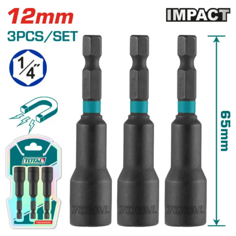 طقم لقمة شينكو 12mm 3PCS/SET    TAC271231 توتال 
