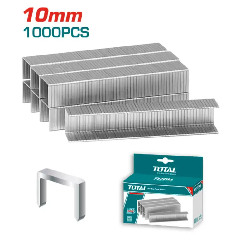 مسامير دباسة يدوية 10X0.7mm 1000PCS    THT39101 توتال 