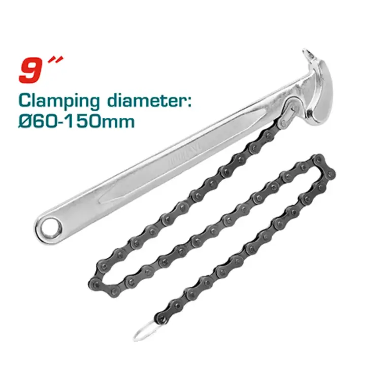 مفتاح مصفاة زيت جنزير 9"     THTCPW0916 توتال 