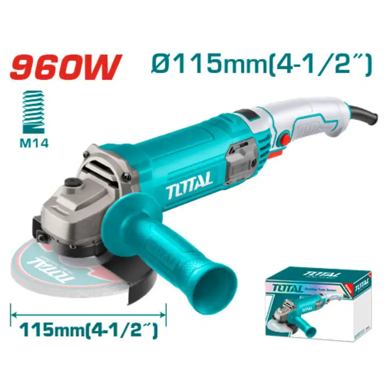 صاروخ 960W 4-1/2" يد طويل    TG10911576 توتال 