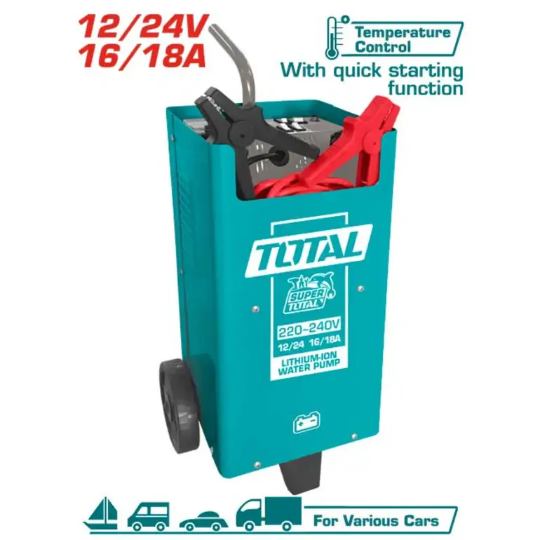 شاحن بطارية 12/24V 16/18A    TBC2201 توتال 