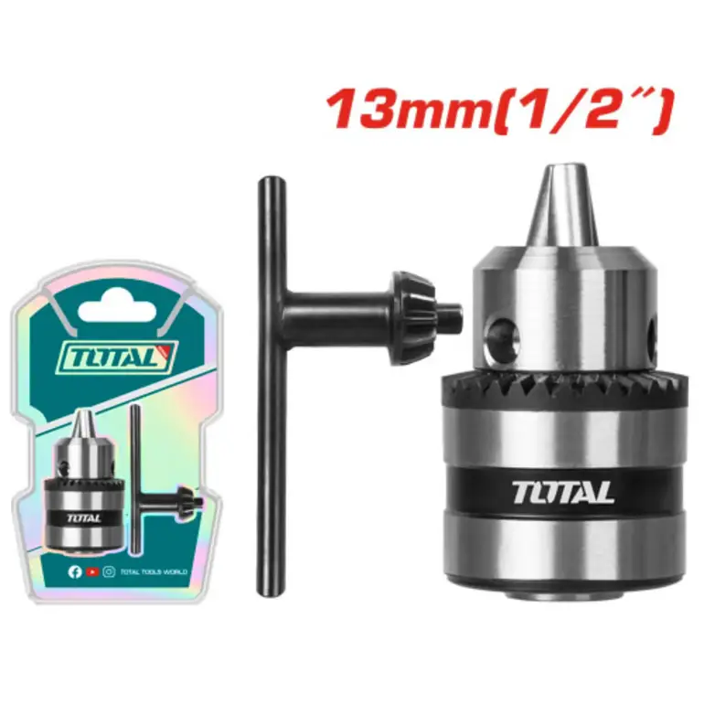 راس دريل مع مفتاح دريل 13mm     TAC451301 توتال 
