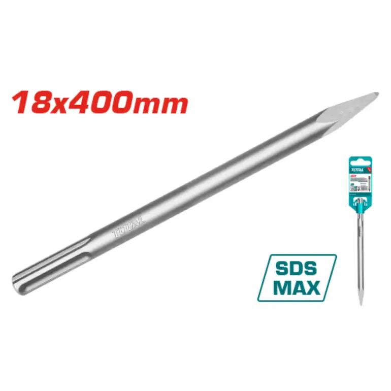 ازميل تكسير 18X400mm SDSPMAX شوكة   TAC1521182 توتال 