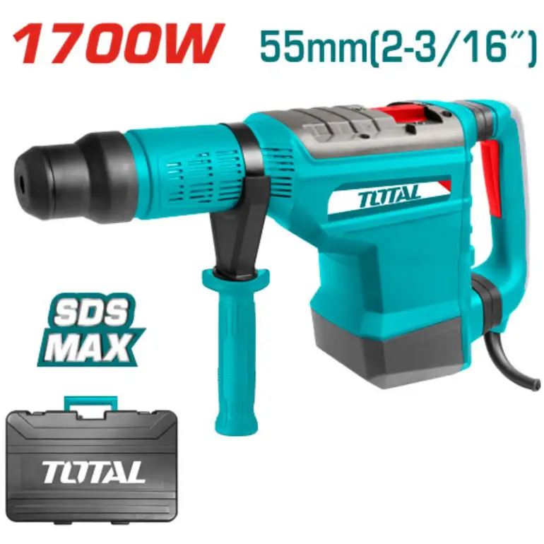 همر تكسير 1700W 55mm SDS MAX   TH117556 توتال 