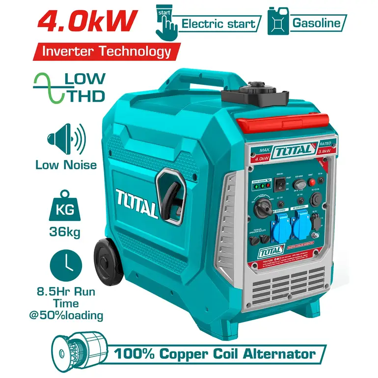 مولد بنزين انفرتر 4.0KW     TP547506E-58 توتال 