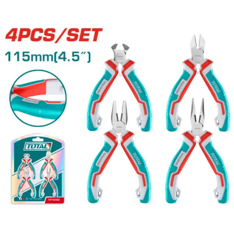 طقم زرادية الكتروني 4.5" 4PCS/SET    THT1K0404 توتال 